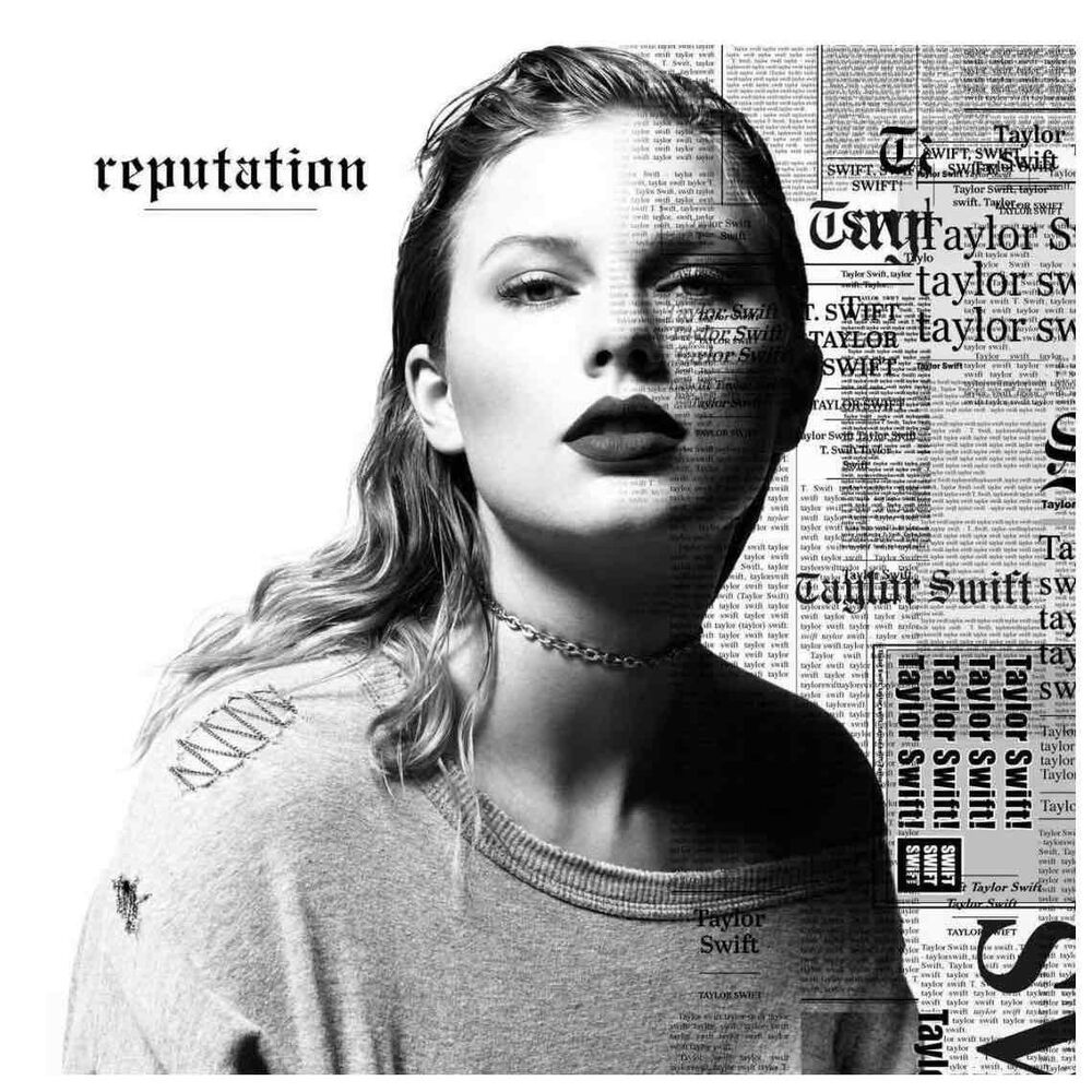 Taylor Swift Black Vinyl Record Double LP Gatefold Sleeve Reputation